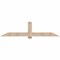 Ekena Millwork Eugene Smooth Timber Gable Bracket, Douglas Fir, 84"W x 21"H x 5 1/2"D x 5 1/2"F, 6/12 Pitch GBW084X21X0606EUG00SDF - alternate 1